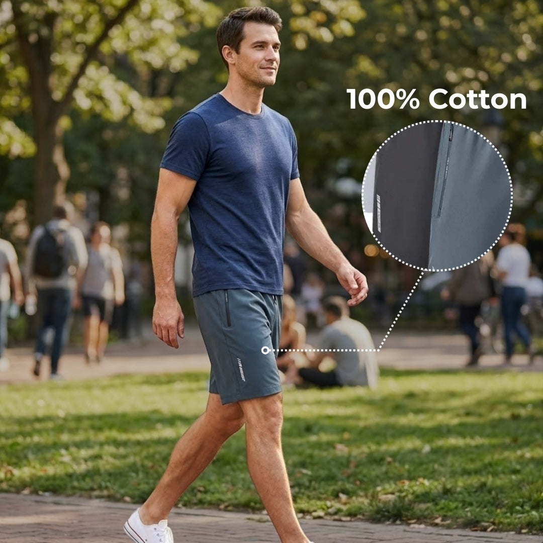 Men's Stretch Shorts (Pack of 3) | Soft & Breathable Summer Wear