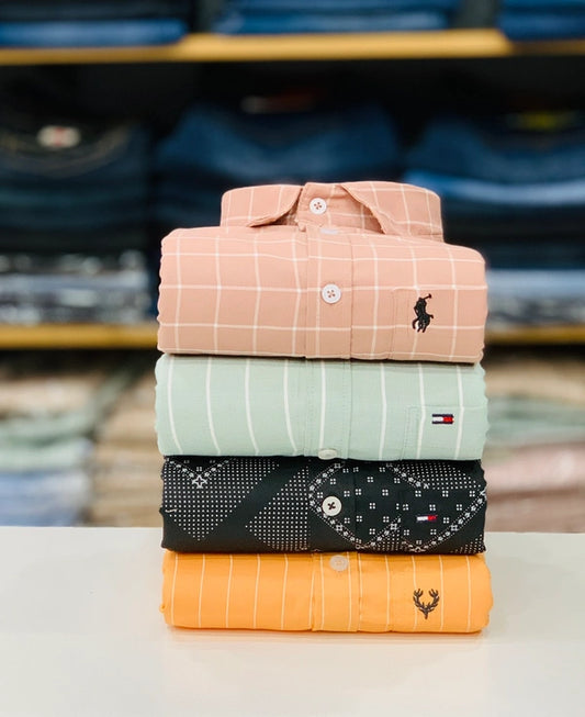 Shirt Combo (Pack Of 4 Shirt)